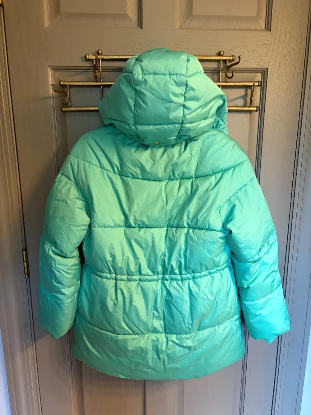 J. Crew Women's Chateau Puffer Coat - Classic Green